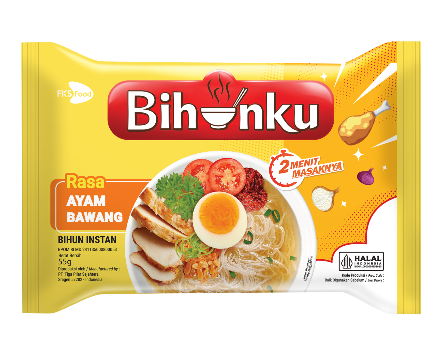 Bihunku Instan - Rasa Ayam Bawang